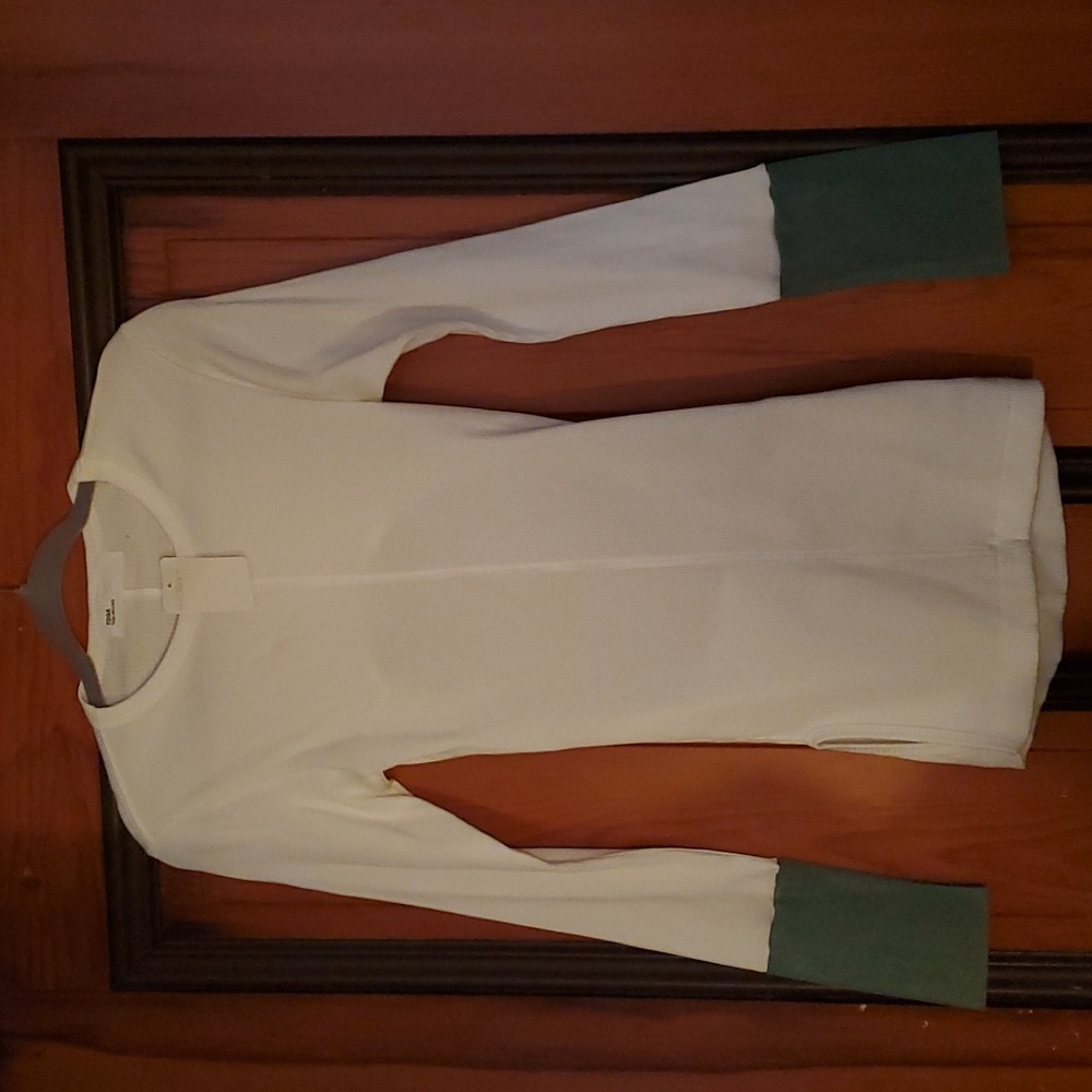 Sz 38 NWT $690 Toga Archives ribbed two tone top
